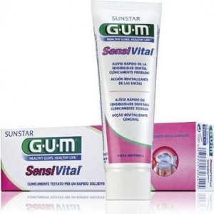 Gum SensiVital gelová zubní pasta 75ml