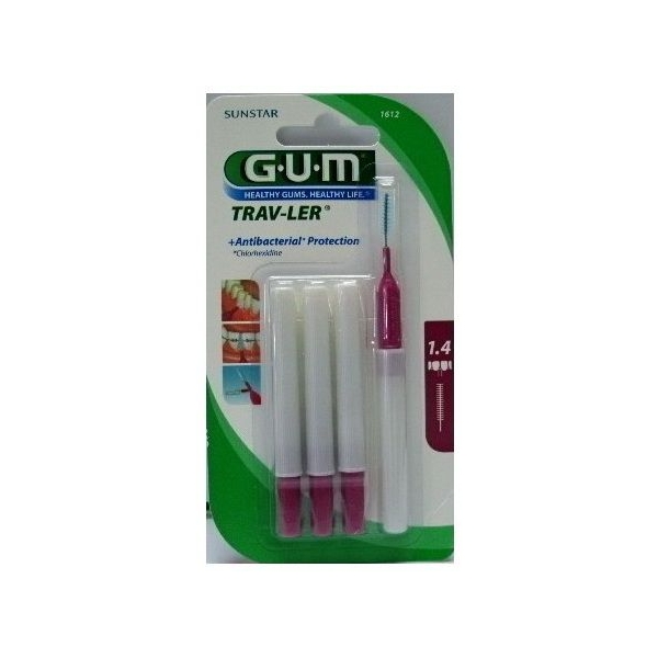 Gum Trav-Ler průchodnost 1,2mm MK cylindrický 6ks + krytka