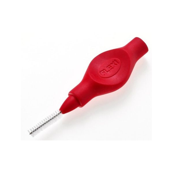 Tandex Flexi 0,50mm mezizubní kartáček (červený) 1ks + kryt
