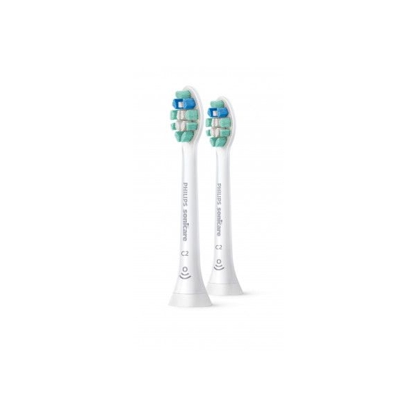 Philips Sonicare C2 Optimal Plaque Defence HX9022/10, náhradní hlavice, 2 ks