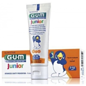 Gum Junior zubní pasta (7-12) Pomeranč 12ml