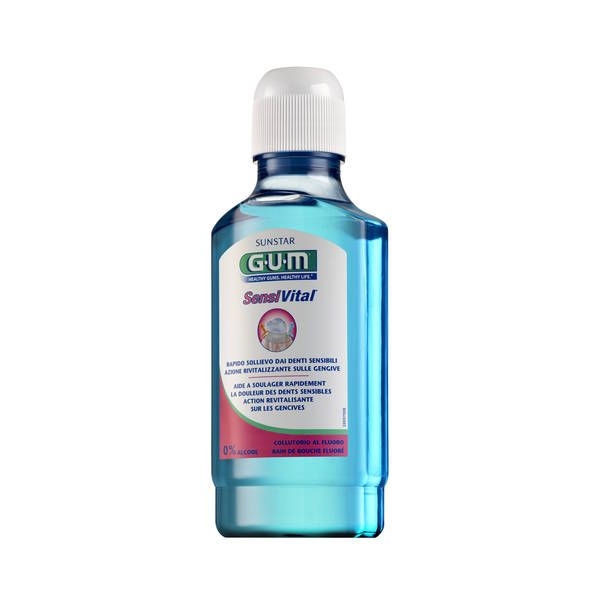 Gum SensiVital ústní výplach pro citlivé zuby 300 ml