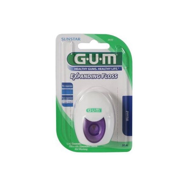 Gum Expanding Floss voskovaná mentolová nit 30 m