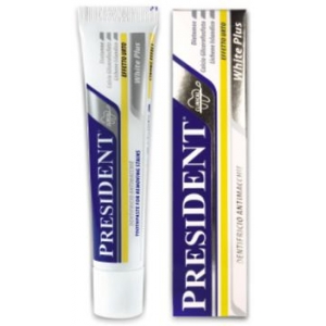 PresiDENT White Plus intenzivní zubní pasta pro bělení skvrn 30ml