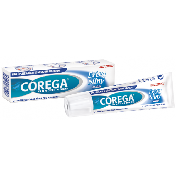 Corega Fix and Fest Extra silný fixační krém 40 ml