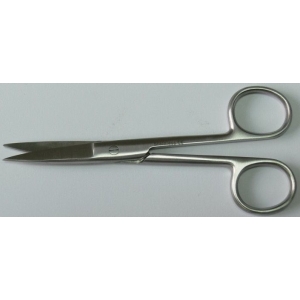 Nůžky chirurgické rovné, hrotnaté 13 cm