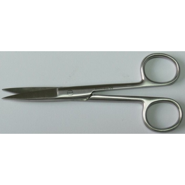 Nůžky chirurgické rovné, hrotnaté 13 cm