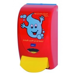 Deb, PROLINE MR. SOAPY SOAP, 1 l, dávkovač, červený