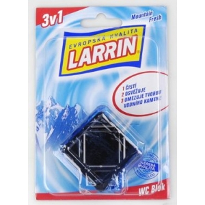 Larrin WC blok - modrý (do nádržky)2x 50g