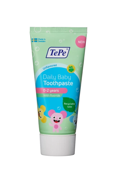 TePe Daily Baby zubní pasta pro batolata do 2 let, 50 ml