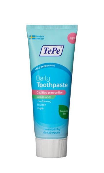 TePe Daily zubní pasta, 75 ml